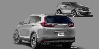2017, Honda CR-V Generasi Terbaru Masuk Indonesia